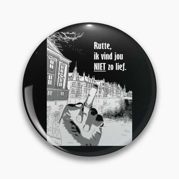 Item preview, Rutte, ik vind jou NIET zo lief. designed and sold by Shortshore.