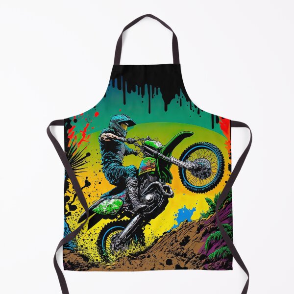 Item preview, Dirt Bike Comic Book Style designed and sold by KoolArtDistrict.