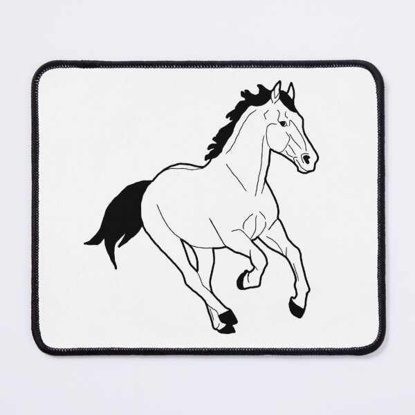 Item preview, Opaque horse outline designed and sold by ShyflyerArts.