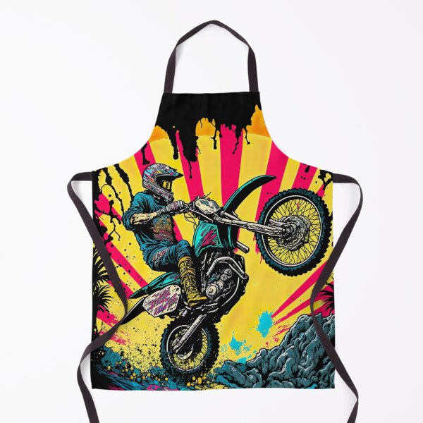 Item preview, Dirt Bike Comic Book Style designed and sold by KoolArtDistrict.
