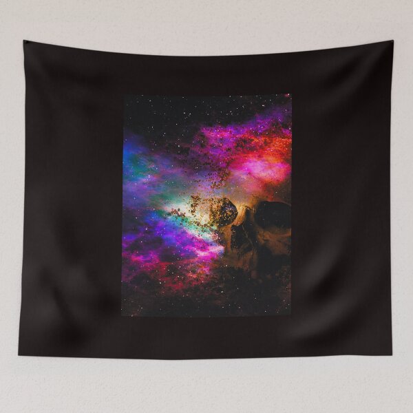 Item preview, Skull in space designed and sold by hazelknott.