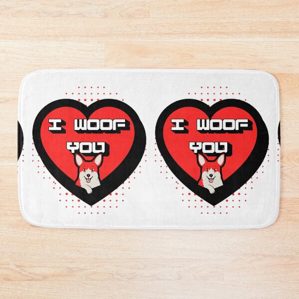 Item preview, I Woof You 3 designed and sold by SimplyMe-Plus.
