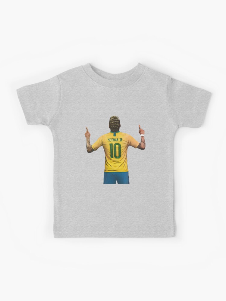 Toddler T-shirt Toddler Soccer T-shirt World Cup 2018 Neymar Jr Brazil  Jersey For Baby Kids 2T 