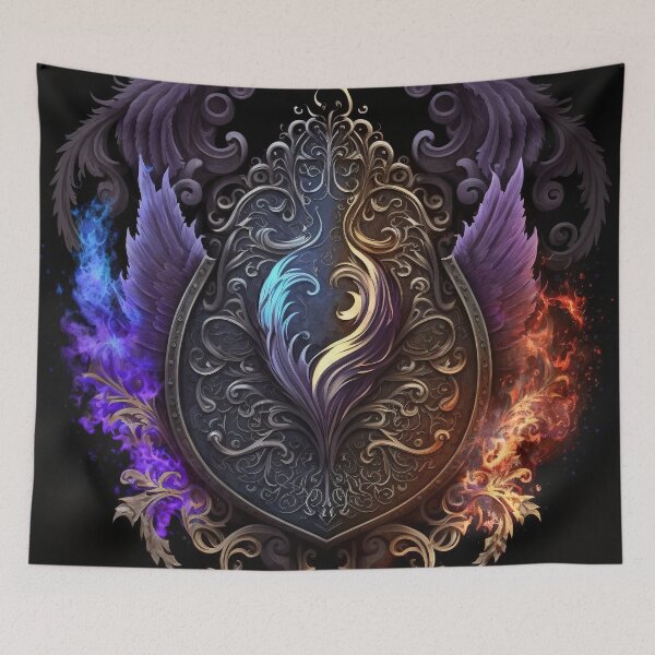 Item preview, Wings, Fire and Shield designed and sold by EHouseArt.