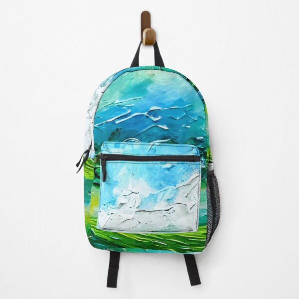 Item preview, Prado verde y arte del cielo azul, arte de la nube blanca, arte del paisaje, arte que fluye, arte del empaste designed and sold by viewgraphics.