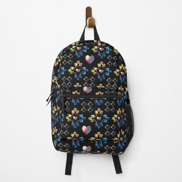 Item preview, Magical floral pattern with hearts designed and sold by Dusanka Djeric.