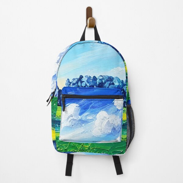 Item preview, Prado verde y arte del cielo azul, arte de la nube blanca, arte del paisaje, arte que fluye, arte del empaste designed and sold by viewgraphics.