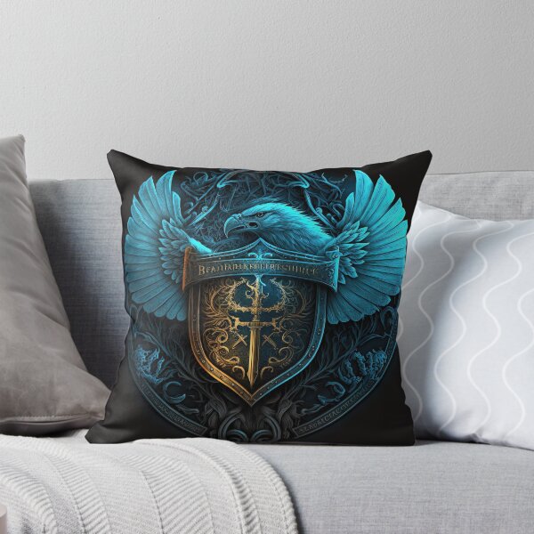 Item preview, Blue Eagle with Sword & Shield designed and sold by EHouseArt.