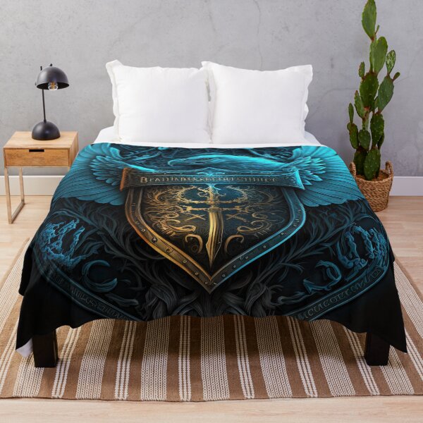 Item preview, Blue Eagle with Sword & Shield designed and sold by EHouseArt.