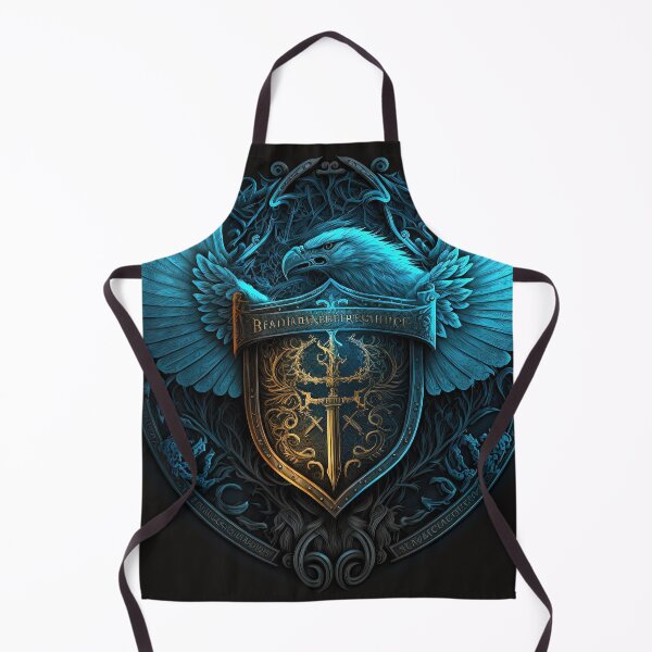 Item preview, Blue Eagle with Sword & Shield designed and sold by EHouseArt.