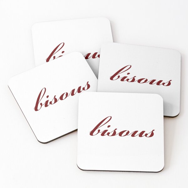 Aperçu de l'œuvre bisous - bisous en français créée et vendue par 3rdbrewdesign.