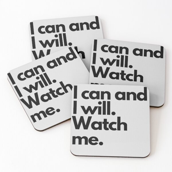 Item preview, I Can and I Will. Watch Me. designed and sold by Rebekah Hartman.