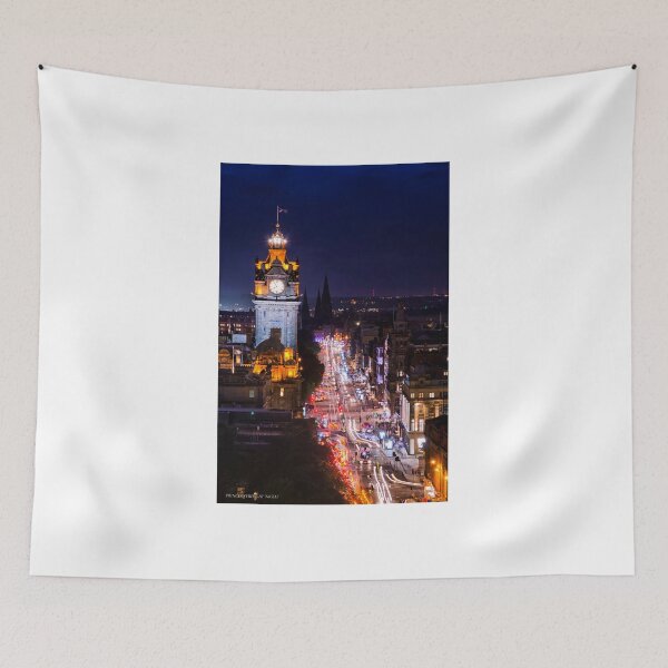 Item preview, Princes Street at Night designed and sold by Lee Walker.