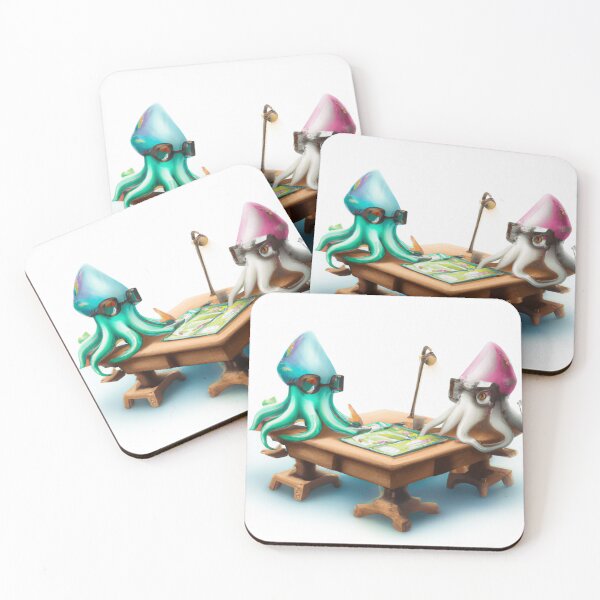Item preview, Squid Family Game Night designed and sold by Lilieae.