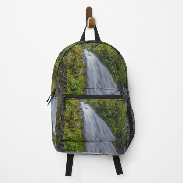 Item preview, Two Waterfalls in the Lush Green Rainforest Jungle designed and sold by SafariByMarisa.