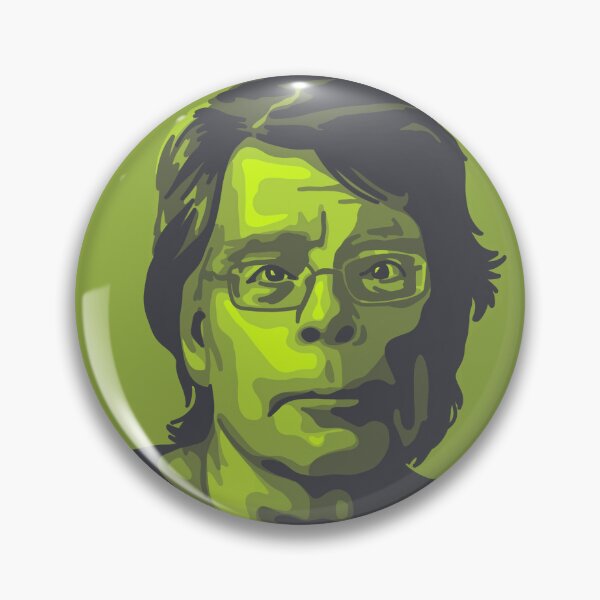 Item preview, Stephen King Portrait and Quote designed and sold by Unhinged Heather.