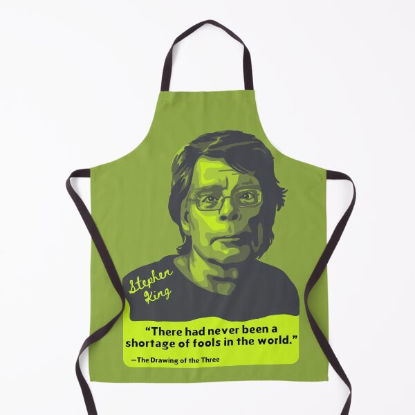 Item preview, Stephen King Portrait and Quote designed and sold by Unhinged Heather.