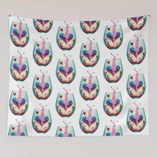 Item preview, Love World Breaking Out of a Glass: Anime Style designed and sold by Voyshop.