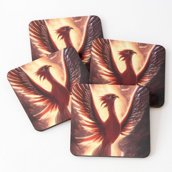 Item preview, Red Phoenix Fantasy Mythical Creature designed and sold by SaintMari.