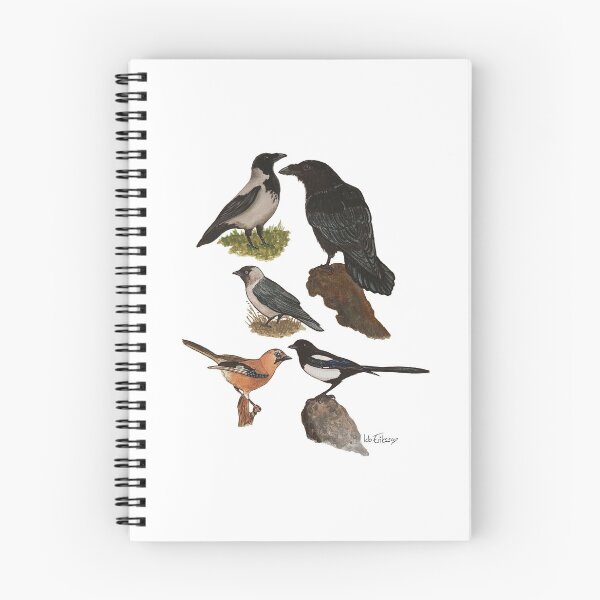 Item preview, Corvidae birds  designed and sold by Ida Eriksson.