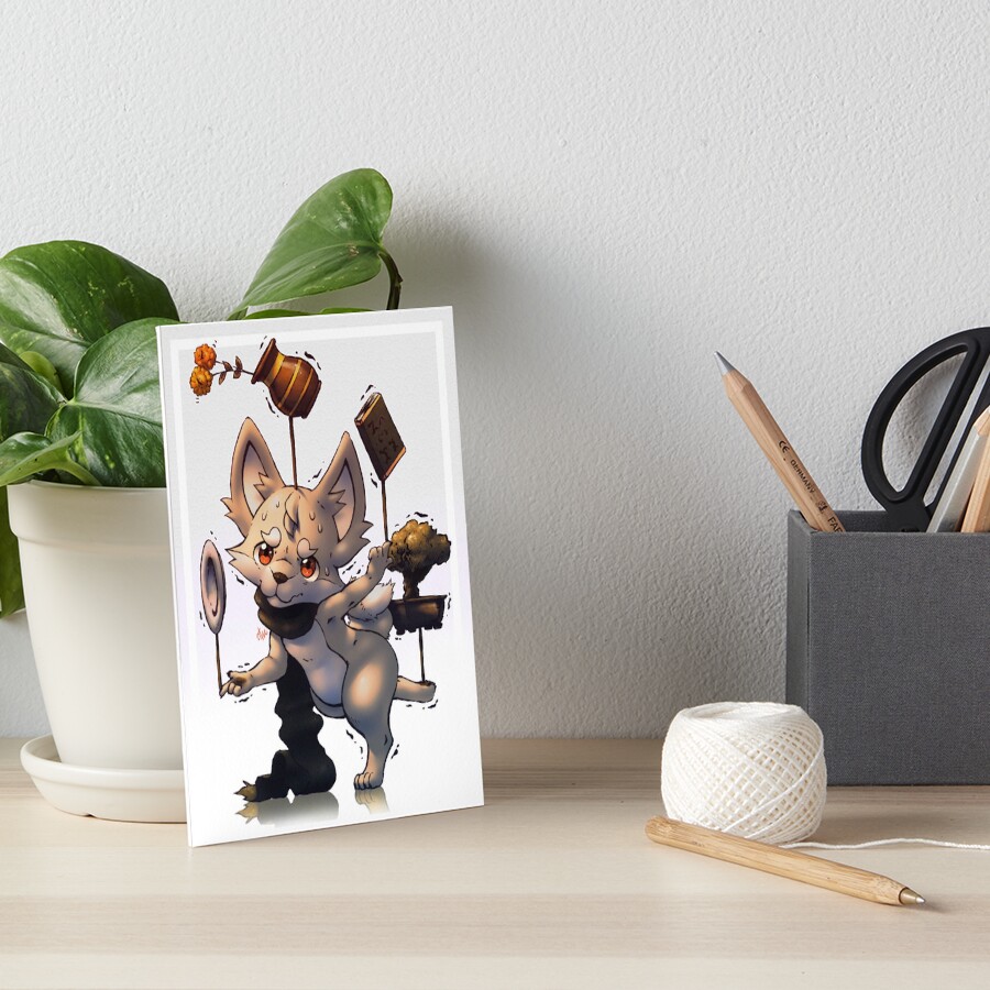 Item preview, Art Board Print designed and sold by Mofetarts.