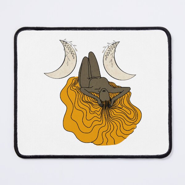 Item preview, Triple Moon Goddess - A spiritual illustration designed and sold by Annalee Beer.