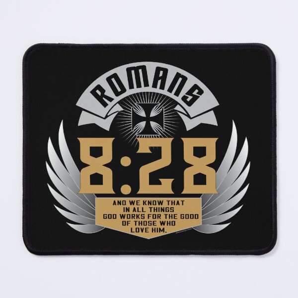 Item preview, Romans 8:28 Biker Style Winged designed and sold by Michael Cotto.