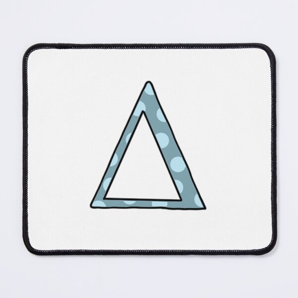 Item preview, Blue Polka Dot - Greek Letter Delta designed and sold by 618LexaR.