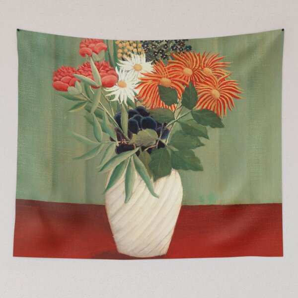 Item preview, Ramo de flores de Henri Rousseau designed and sold by Northernprinter.