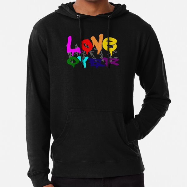 Love Over Hate Men's Hoodie