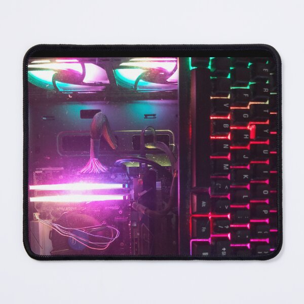 Item preview, Inside Gamer's PC and keyboard - rotated designed and sold by NahyArt.