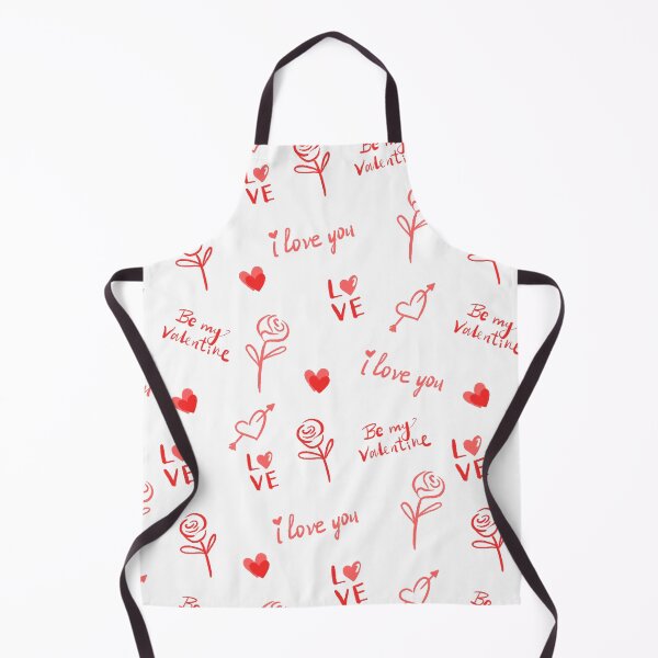 Item preview, Be my valentine minimalist seamless pattern designed and sold by pinkyfish1010.