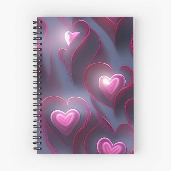 Item preview, Heart Ribbons Romantic Valentines Day Pattern designed and sold by Ellen Davis.