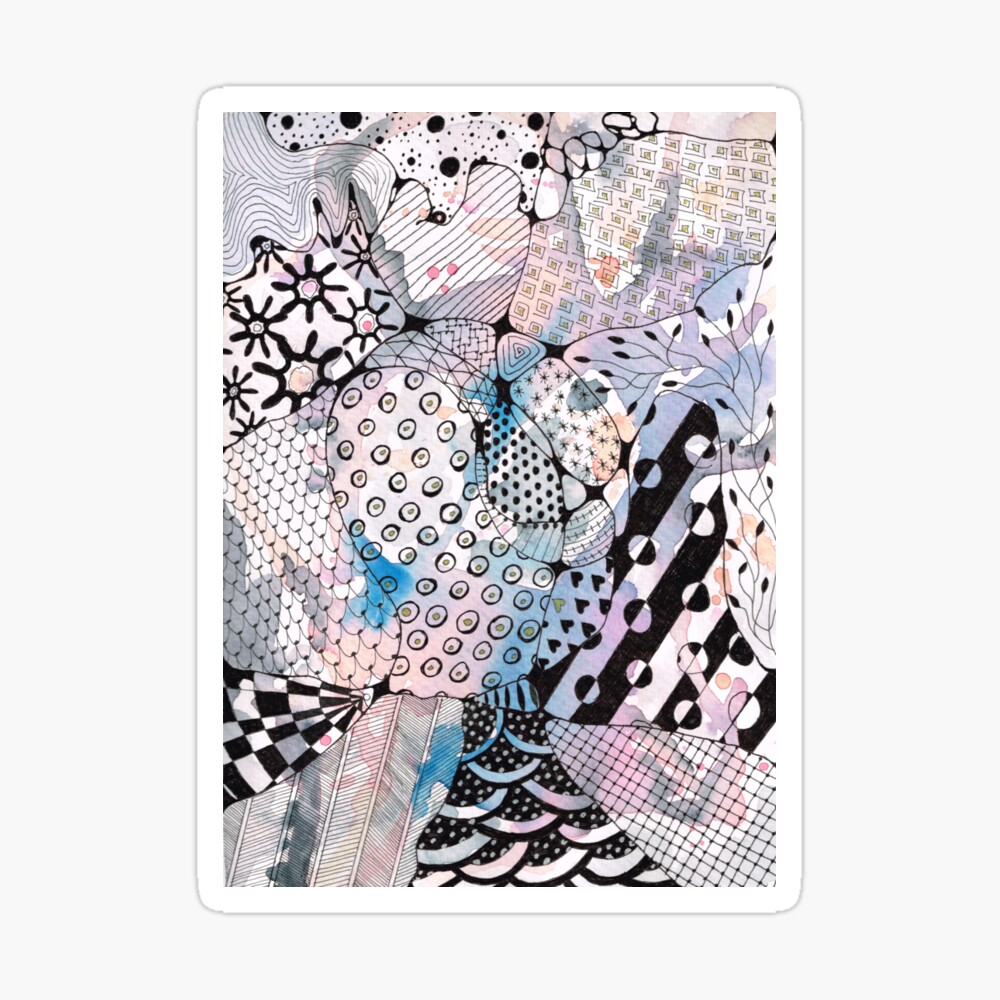 Doodle Art 4 iPhone Case