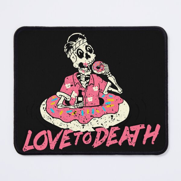 Item preview, DONUT - LOVE TO DEATH designed and sold by AdyKurniawan.