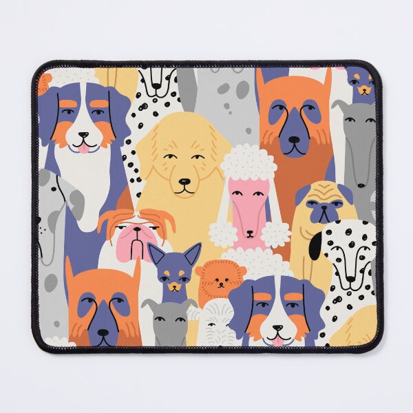 Item preview, Dog Faces Pattern designed and sold by PrintPortal.