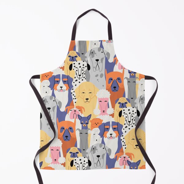 Item preview, Dog Faces Pattern designed and sold by PrintPortal.