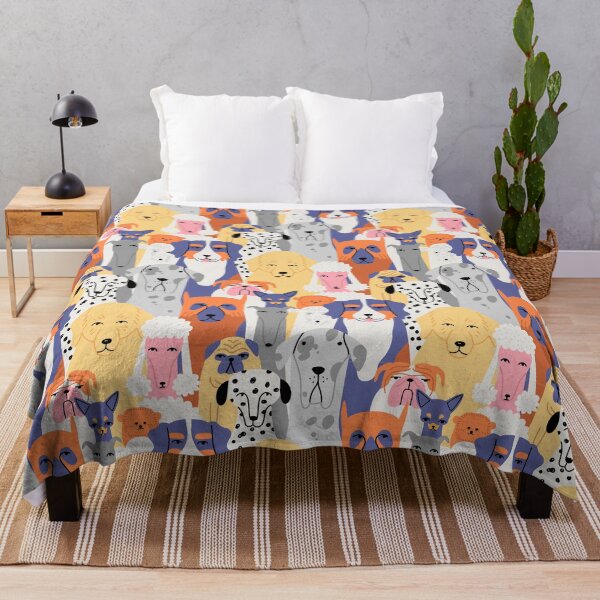 Item preview, Dog Faces Pattern designed and sold by PrintPortal.
