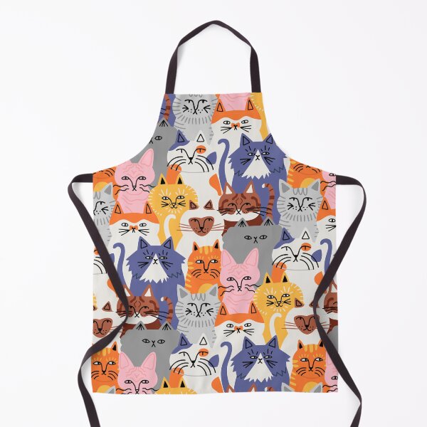 Item preview, Cat Faces Pattern designed and sold by PrintPortal.