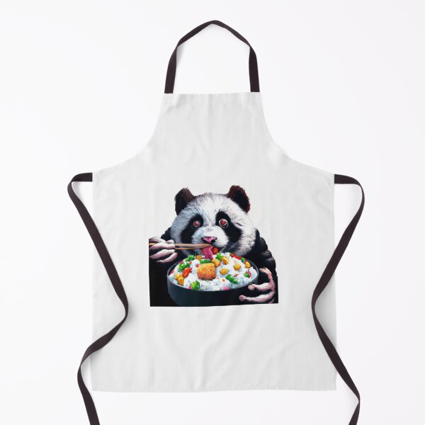 Item preview, Panda Snacks on Shrimp Fried Rice (V2) designed and sold by Lilieae.