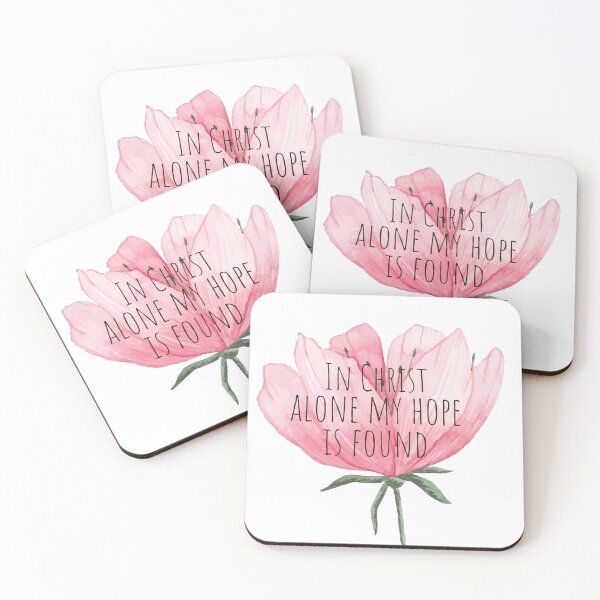 Item preview, In Christ alone my hope is found - Christian Quote designed and sold by KarolinaPaz.