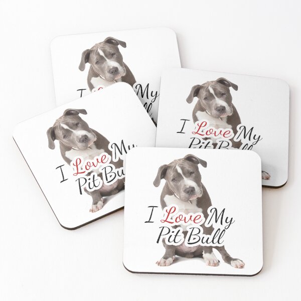 Item preview, I Love My Pit Bull designed and sold by LoiseauStudio.