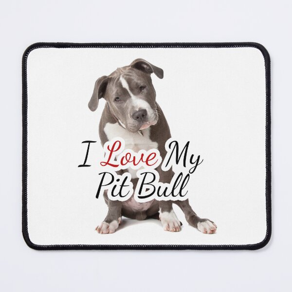 Item preview, I Love My Pit Bull designed and sold by LoiseauStudio.