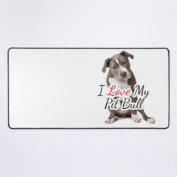 Item preview, I Love My Pit Bull designed and sold by LoiseauStudio.