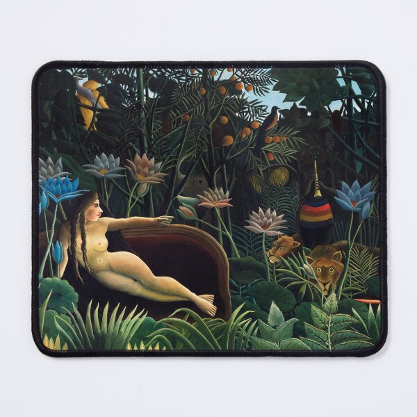 Aperçu de l'œuvre Le Rêve (1910) d'Henri Rousseau créée et vendue par Northernprinter.