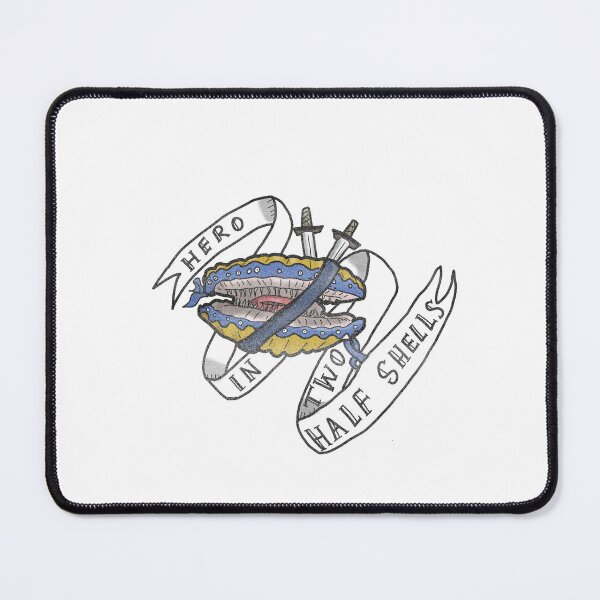 Item preview, Clam Hero in two half shells! - vintage 90s style - superhero parody designed and sold by Dopamine Dumpster.