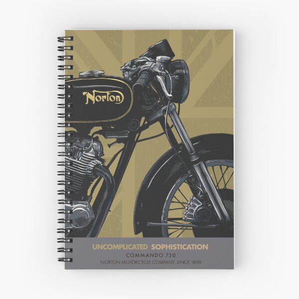 Item preview, Commando designed and sold by LuckyMotoCo.