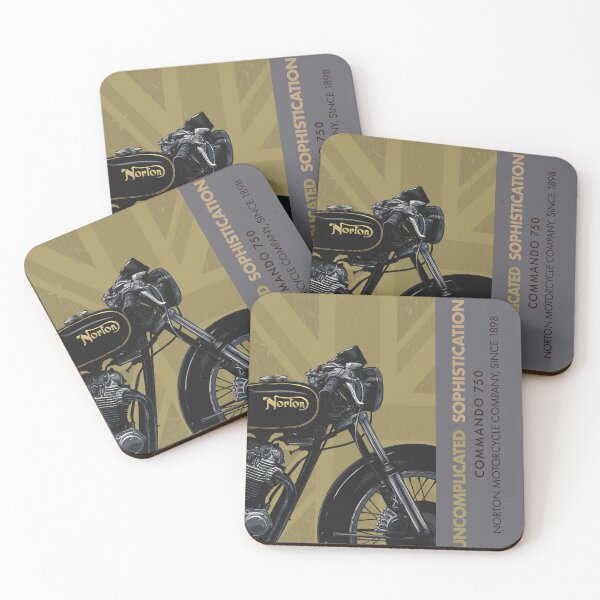 Item preview, Commando designed and sold by LuckyMotoCo.