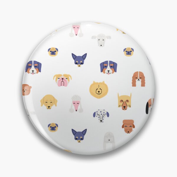 Item preview, Puppy Faces Pattern designed and sold by PrintPortal.