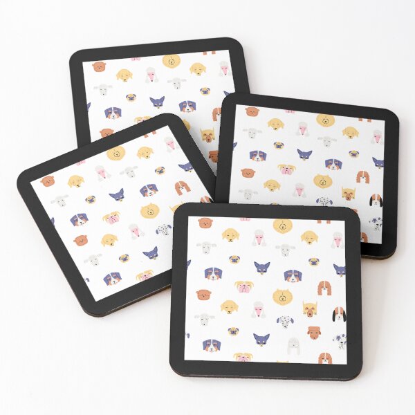 Item preview, Puppy Faces Pattern designed and sold by PrintPortal.